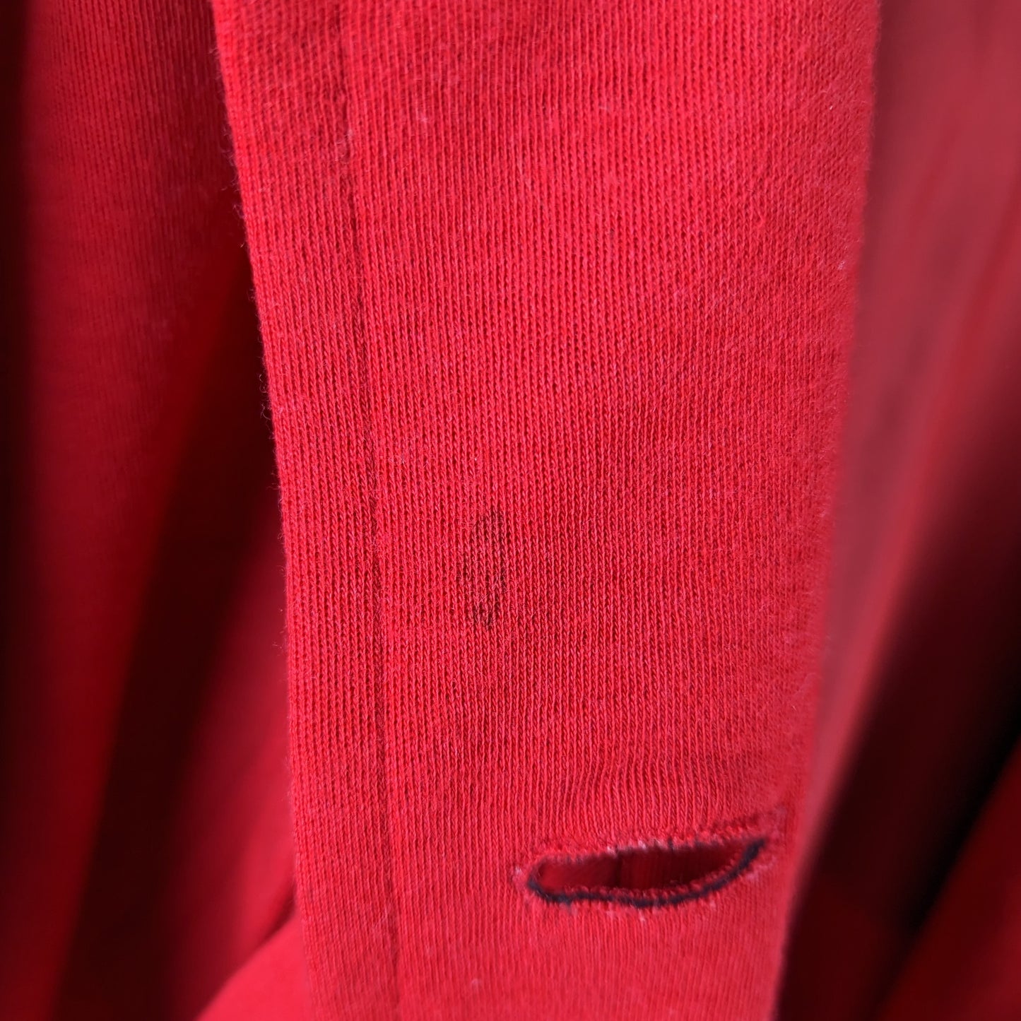 YVES SAINT LAURENT RIVE GAUCHE FW1988 Red Wool Coat (S)