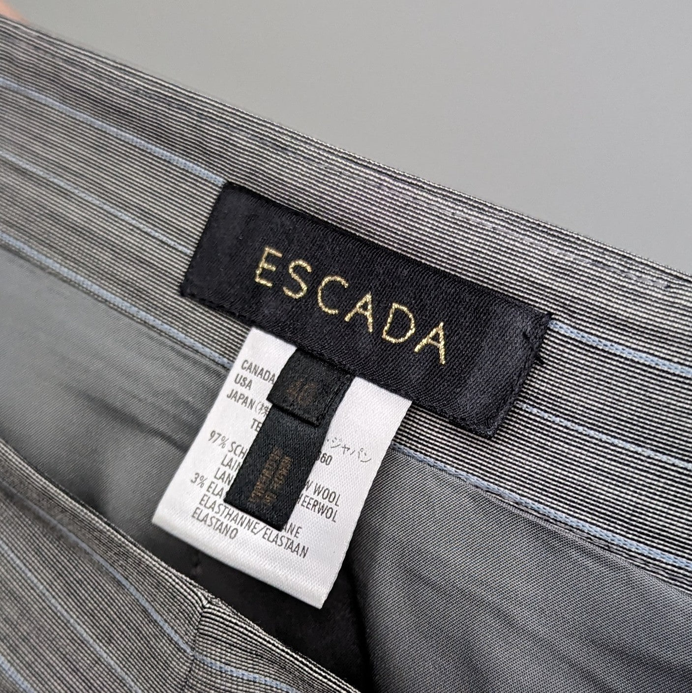 ESCADA Rock Nadelstreifen (M)