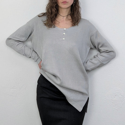 ae Elégance Paris Silk Sweater (M)