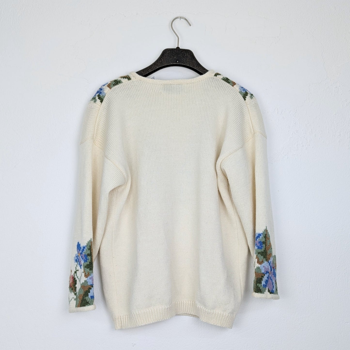 VINTAGE KNIT SWEATER (S/M)